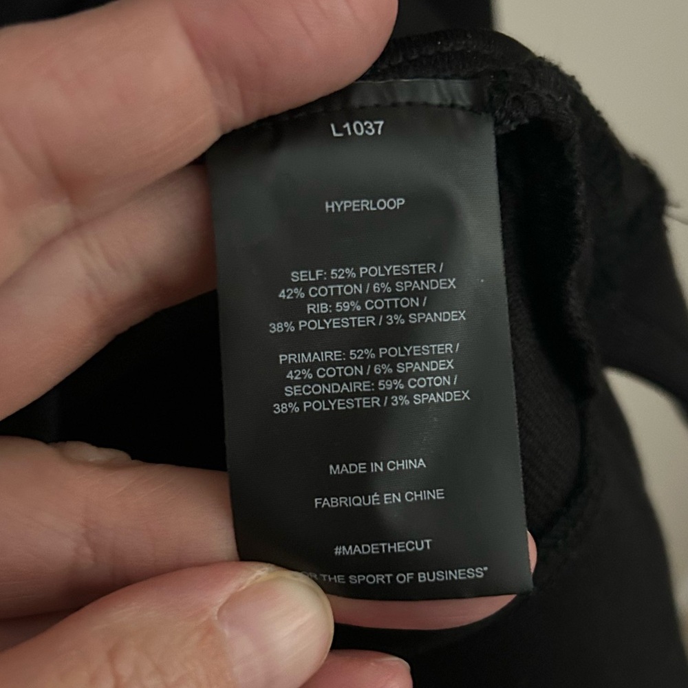 Cuts Hyperloop Split Hem Sweatshirt In Black Size… - image 5